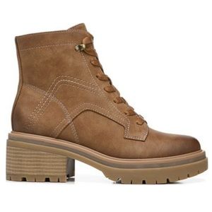 Lace Up Ankle Bootie (like new!)